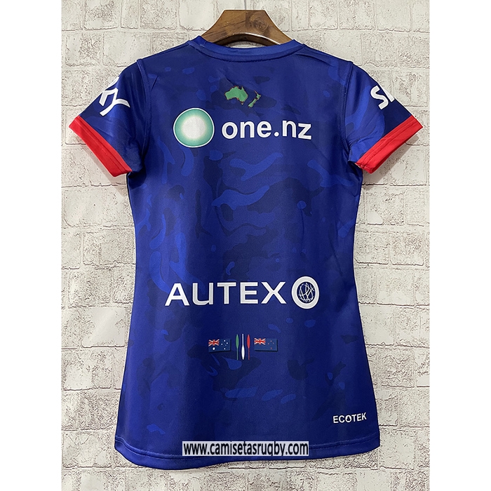 Camiseta Polo Nueva Zelandia Warriors Rugby 2024 ANZAC